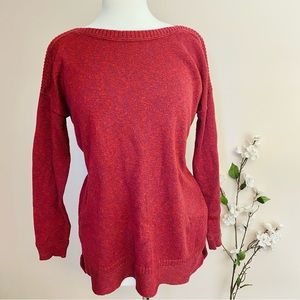 🍁Old Navy Dark Red Crew Neck Sweater